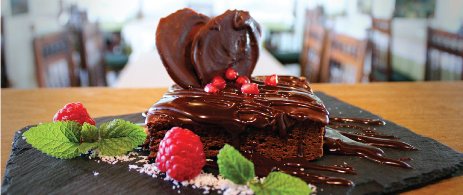Quindim de chocolate